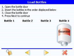 Software of PAT700 can capture a water sample to support root cause analysis if a TOC excursion is detected