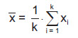 LS 13 320 XR arithmetic mean