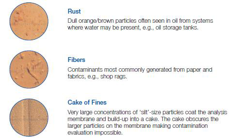 Rust, Fibers, Cake of Fibers for mining