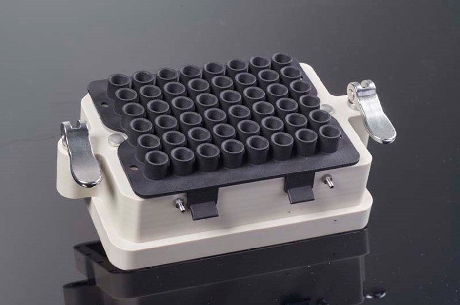 Gassing lid variant E-BDR48 for non-microfluidic experiment