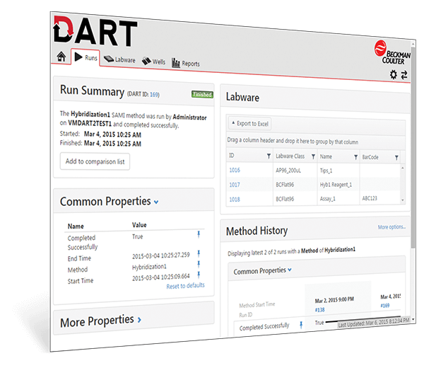 Biomek DART 2.0 Software