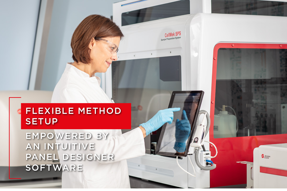 Flexible method setup on CellMek SPS