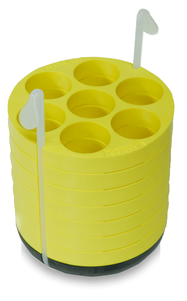 Polypropylene Tube Adapter Assembly for Multi-Disc