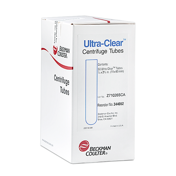 Ultracentrifuge Consumable Box 344062