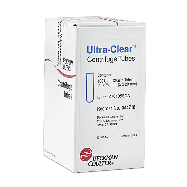 Ultracentrifuge Consumable Box 344718