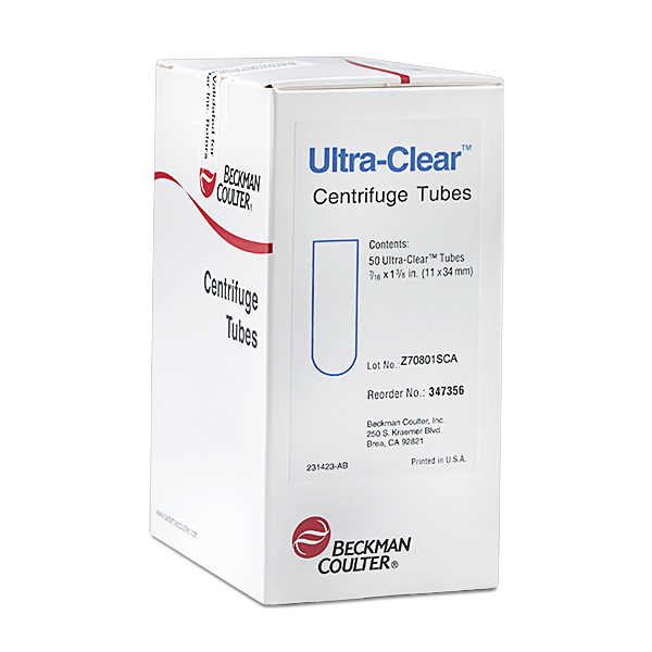 Ultracentrifuge Consumable Box 347356