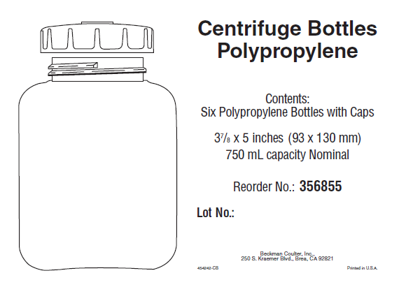 Centrifuges consumables tubes and bottles