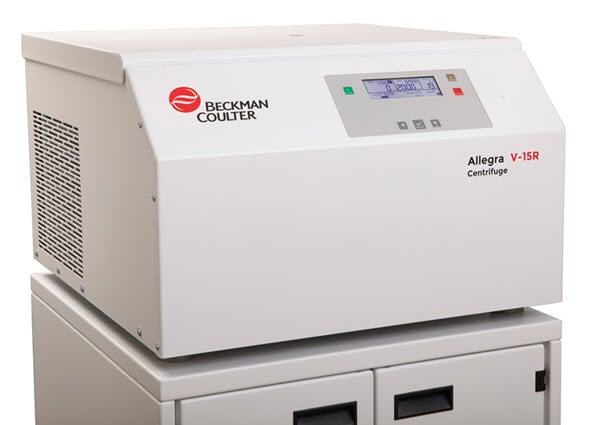Allegra V-15R Benchtop Centrifuge on cart