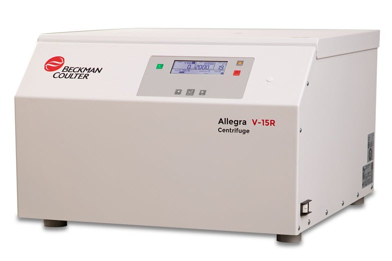 Allegra V-15R Benchtop Centrifuge viewed from the right side