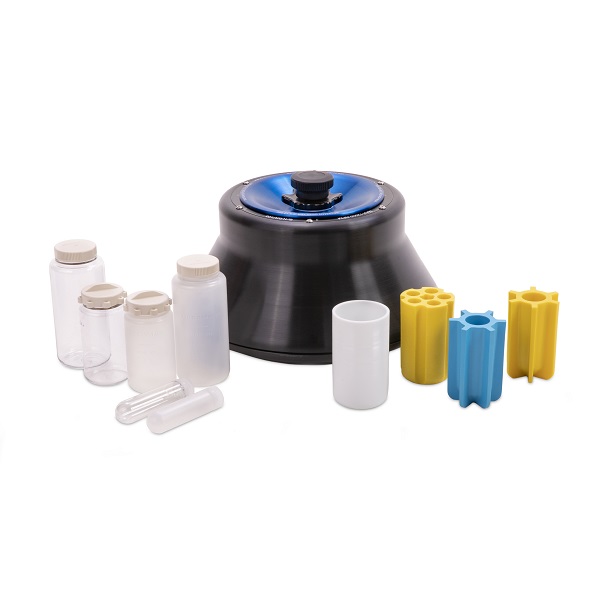 High Performance Fixed Angle J Lite JLA 12.500 Rotor Lid On with Adapters