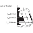 J-LITE JLA-10.500 Fixed-Angle Aluminum Rotor rmax