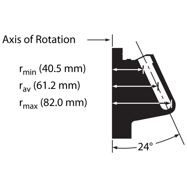 殿堂 Ti 70.1 Type 342184, Fixed-Angle Rotor Titanium 下着・アンダーウェア