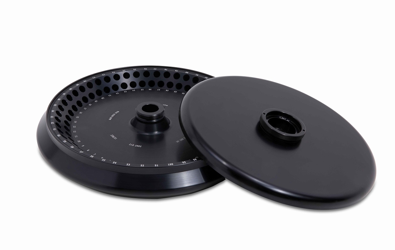 fixed angle rotor for use in Allegra V-15R benchtop centrifuge with Biosafety Lid
