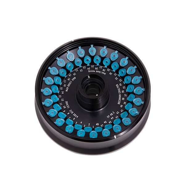 fixed angle rotor for use in Allegra V-15R benchtop centrifuge with tubes