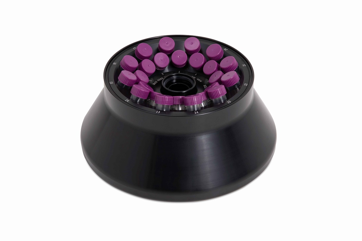 fixed angle rotor for use in Allegra V-15R benchtop centrifuge with tubes