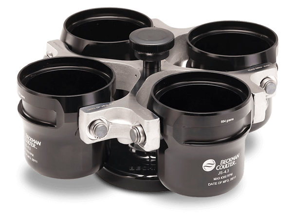 JS-4.3 Swinging-Bucket Stainless Steel Rotor