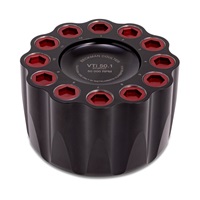 An angled image of the VTi 50.1 Vertical Tube rotor for use in Optima Ultracentrifuges