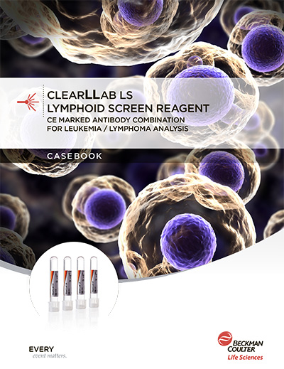 ClearLLab LS Lymphoid Screen Reagent Casebook Cover