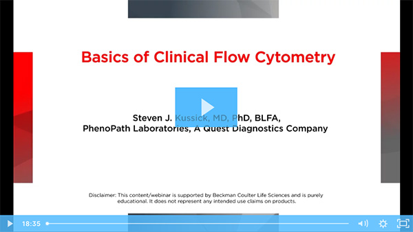 Basics of Clinical Flow Cytometry Webinar Thumbnail