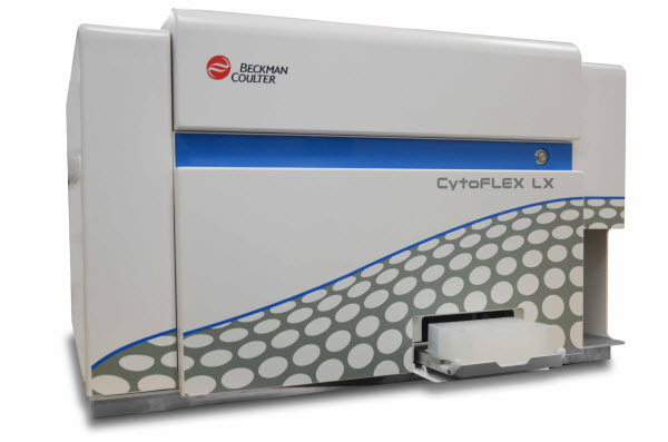 CytoFLEX LX Flow Cytometer with Plateloader and 96-well Deepwell Plate