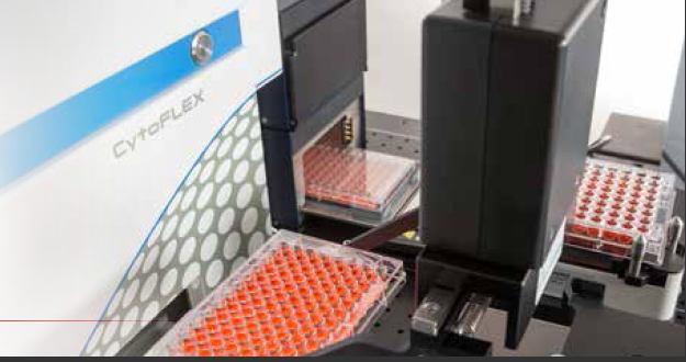 CytoFLEX flow cytometer supports automated sample processing and data acquisition