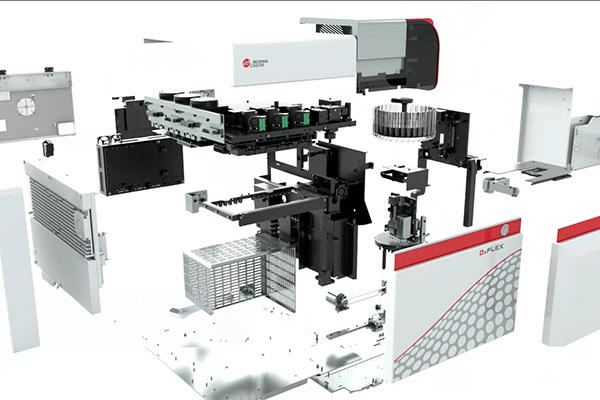 Blow up schematic of DxFLEX