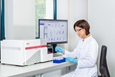 DxFLEX Flow Cytometry with ClearLLab 10C and operator