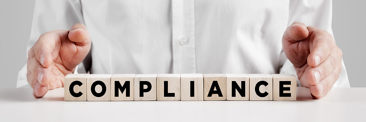 Compliance banner