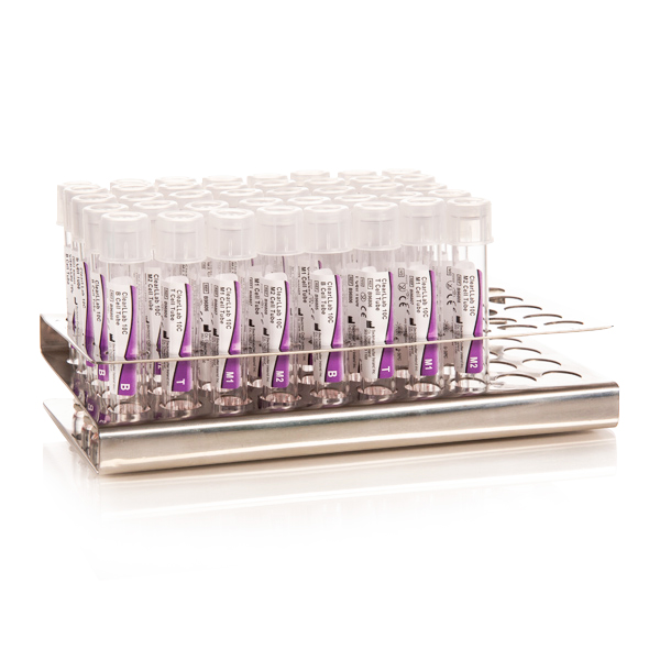 ClearLLab 10 Color Tube Rack