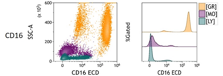 CD16 Measured Antigen Density in peripheral blood