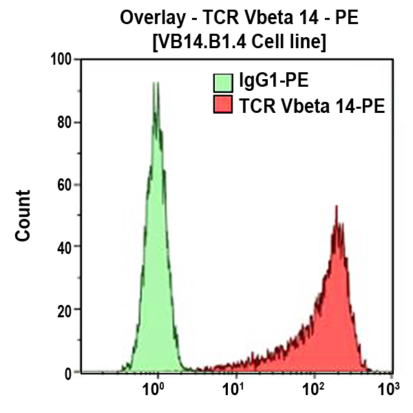 TCR Vbeta14-PE