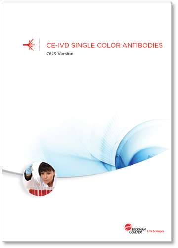 Flow reagents single-color antibodies CE-IVD booklet