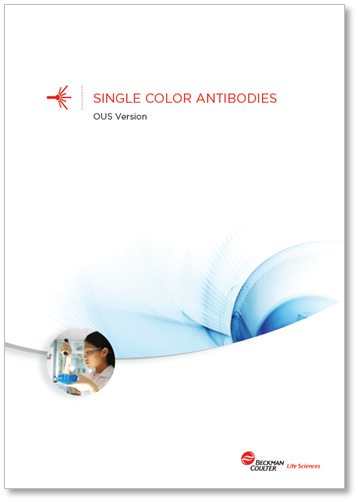 Flow reagents single-color antibodies OUS booklet