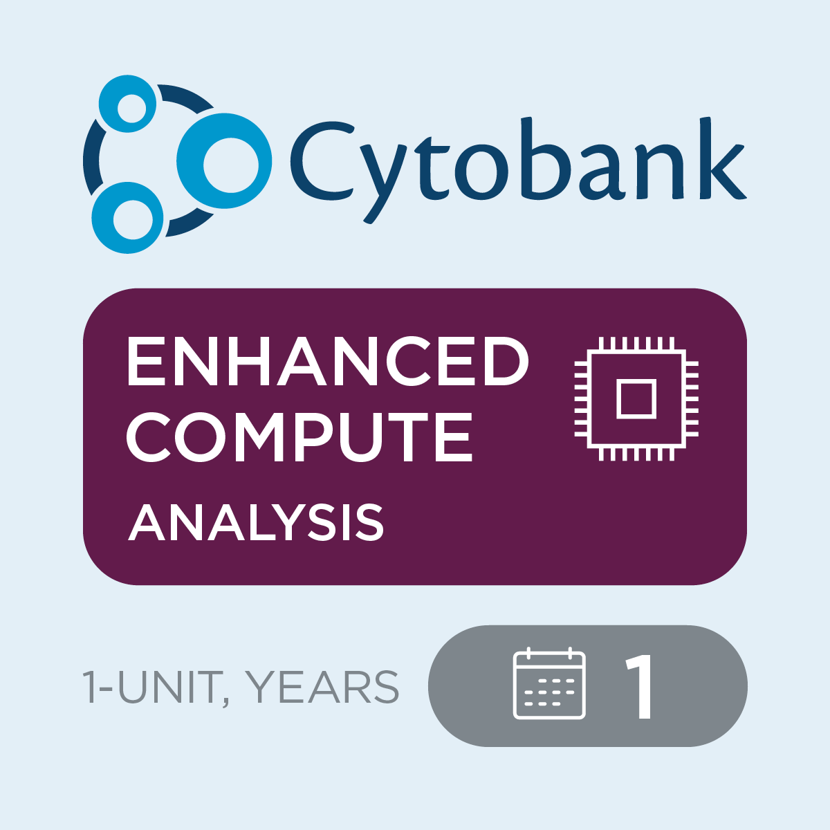 c47410, Cytobank Enhanced Compute for Analysis, 1-unit, 1-year