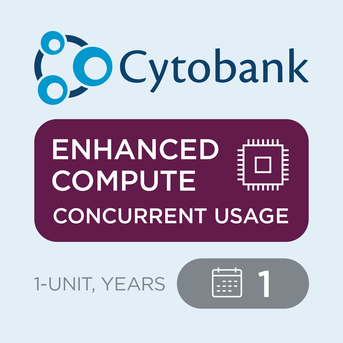 c47413, Cytobank Enhanced Compute for Concurrent Usage, 1-unit, 1-year