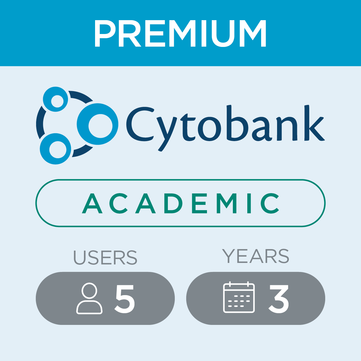 c47399, Cytobank Academic Premium License, 5-user, 3-year