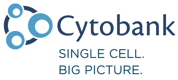 Cytobank Logo with motto