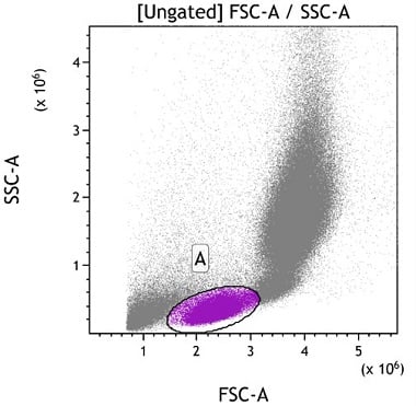 CytoFLEX LX data gate adjustment after scaling in Kaluza Analysis software