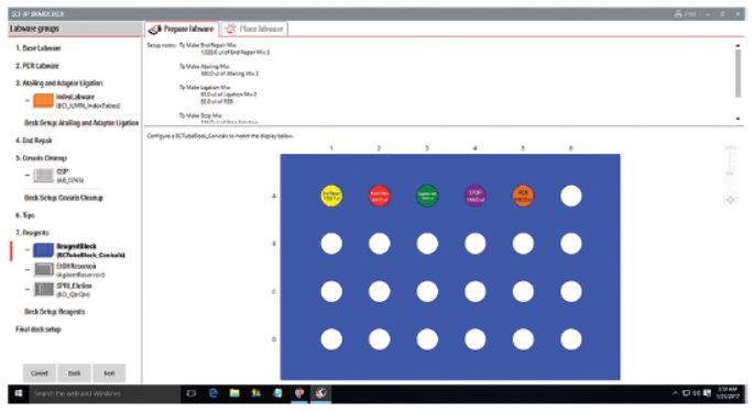 Genomics Workstation Biomek i7 Guided Labware Setup Figure 5