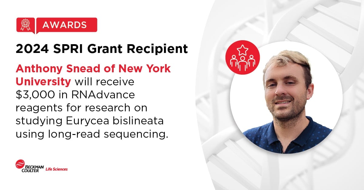 2024 Genomic SPRI Grant Winner: Anthony Snead