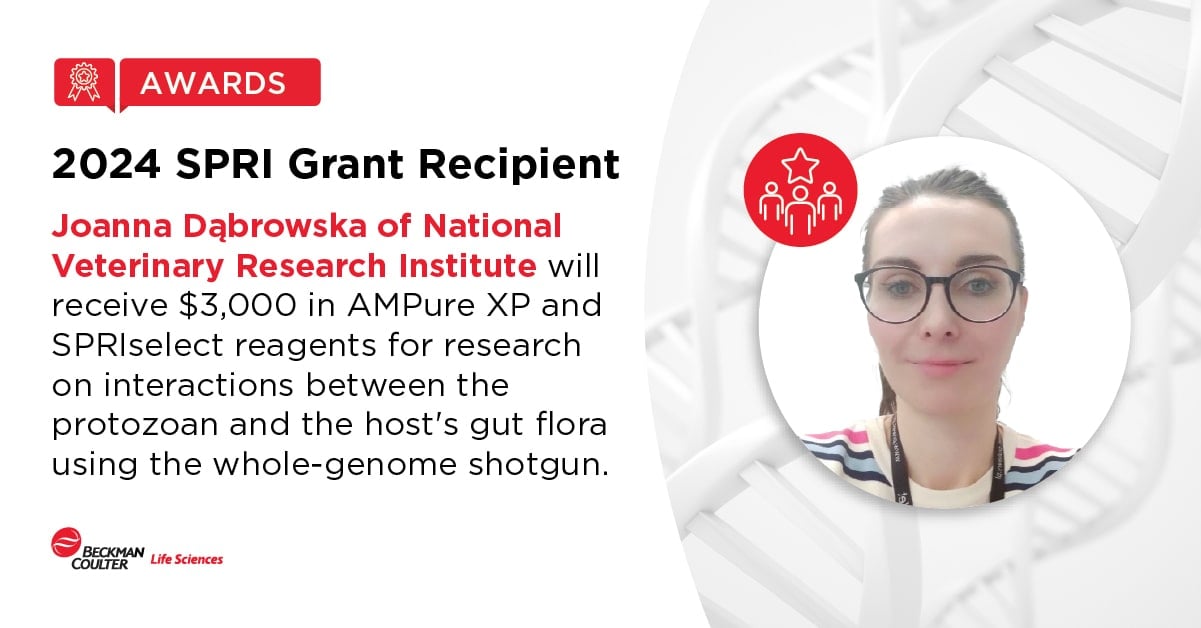 2024 Genomic SPRI Grant Winner: Joanna Dabrowska