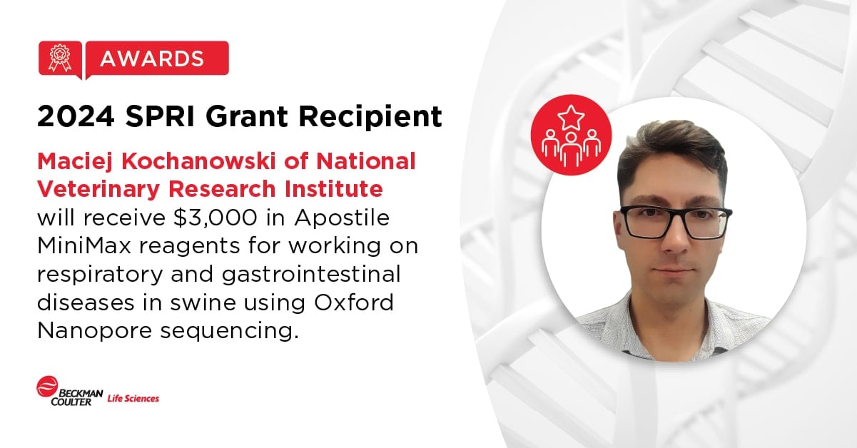 2024 Genomic SPRI Grant Winner: Maciej Kochanowski