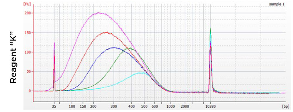 AMPure XP Performance Comparison Chart - Competitor 1