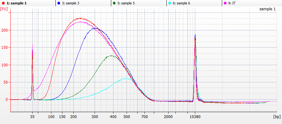 AMPure XP Beads Size Selection Chat 