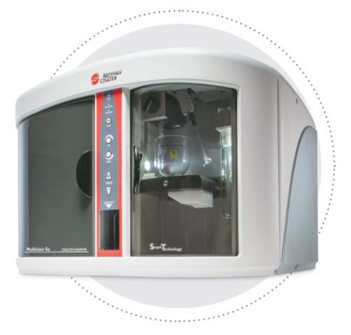 Multisizer 4e coulter counter for particle characterization