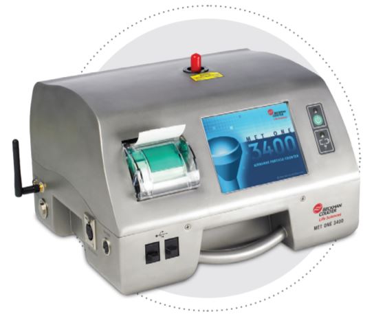Met One 3400 air particle counter