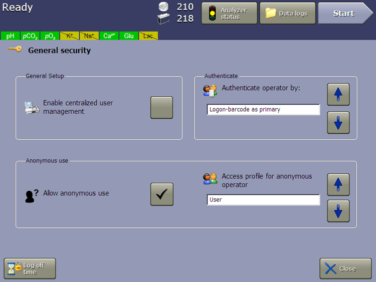 vi-cell metaflex software user authentication security profiles 21 cfr part 11 compliance