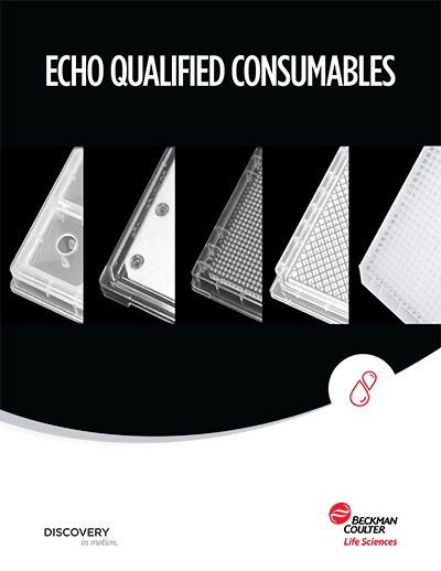 Echo Qualified Consumables Brochure Cover
