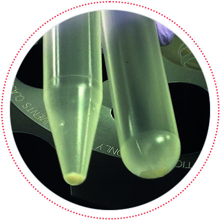 Konical vs Round bottom centrifugation tubes