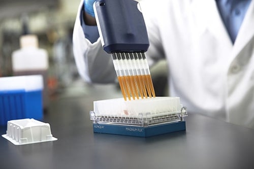 Manual AMPure XP Beads Pipetting